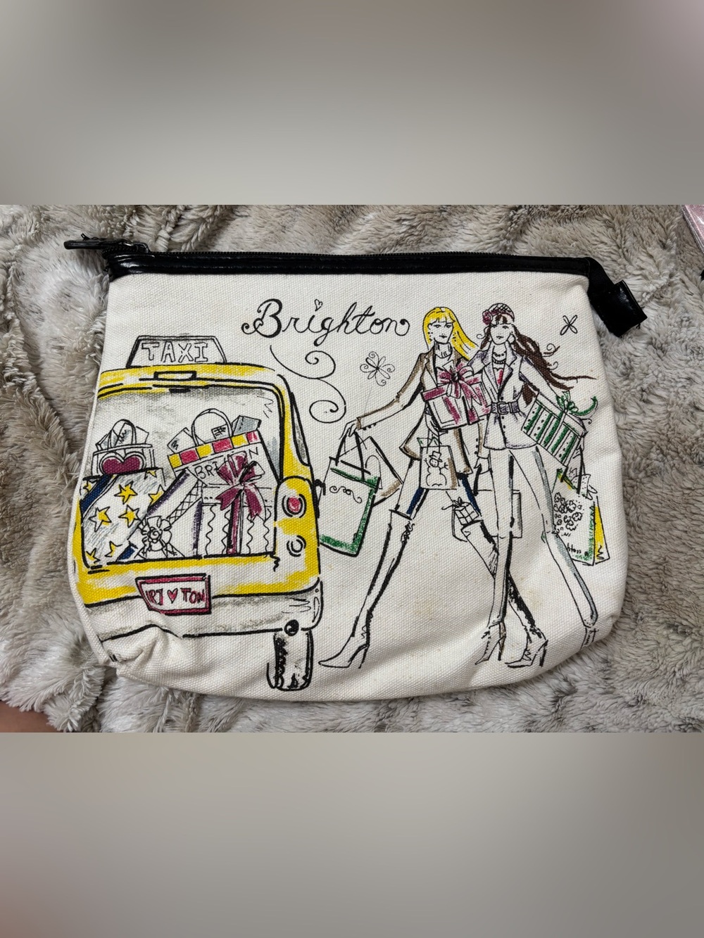 Brighton zipper pouch
